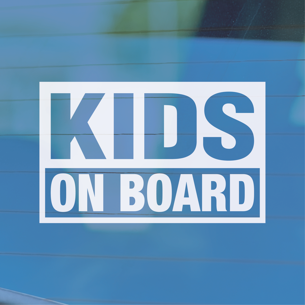 Child On Board Car Decal