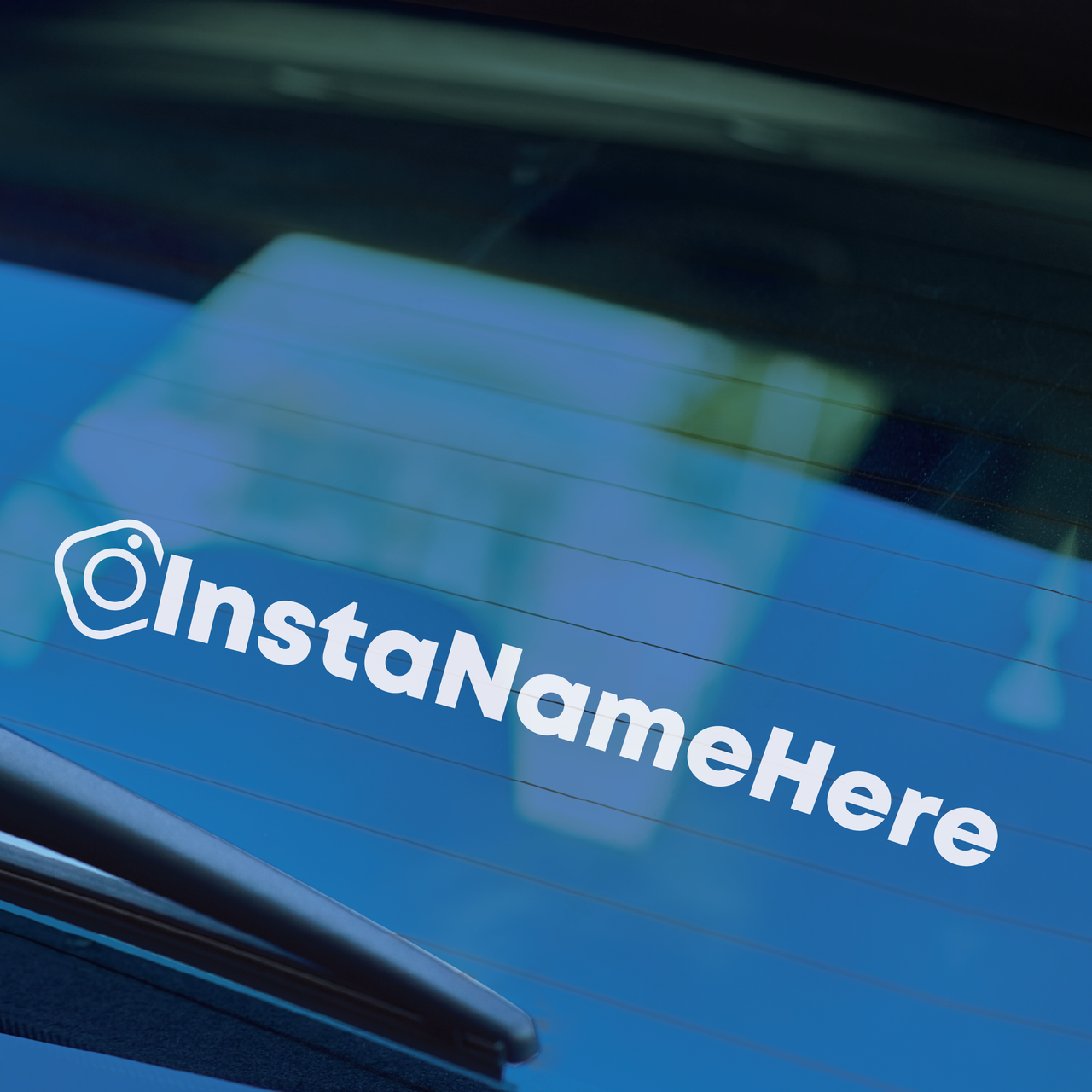 Instagram - Social Media Vehicle Decal (Type 2)