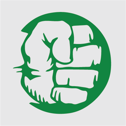 The Hulk Decal