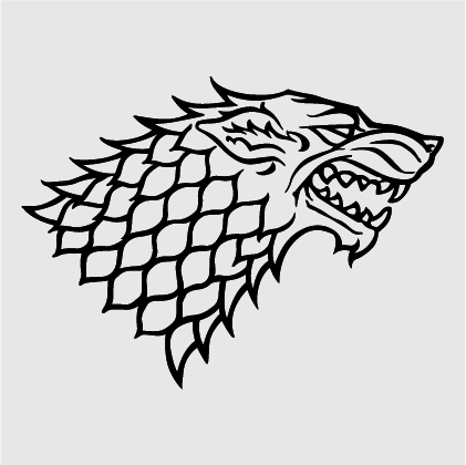 Game of Thrones - House of Stark Decal