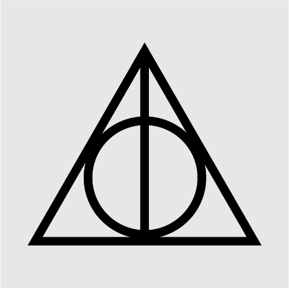 Harry Potter Deathly Hallows Decal