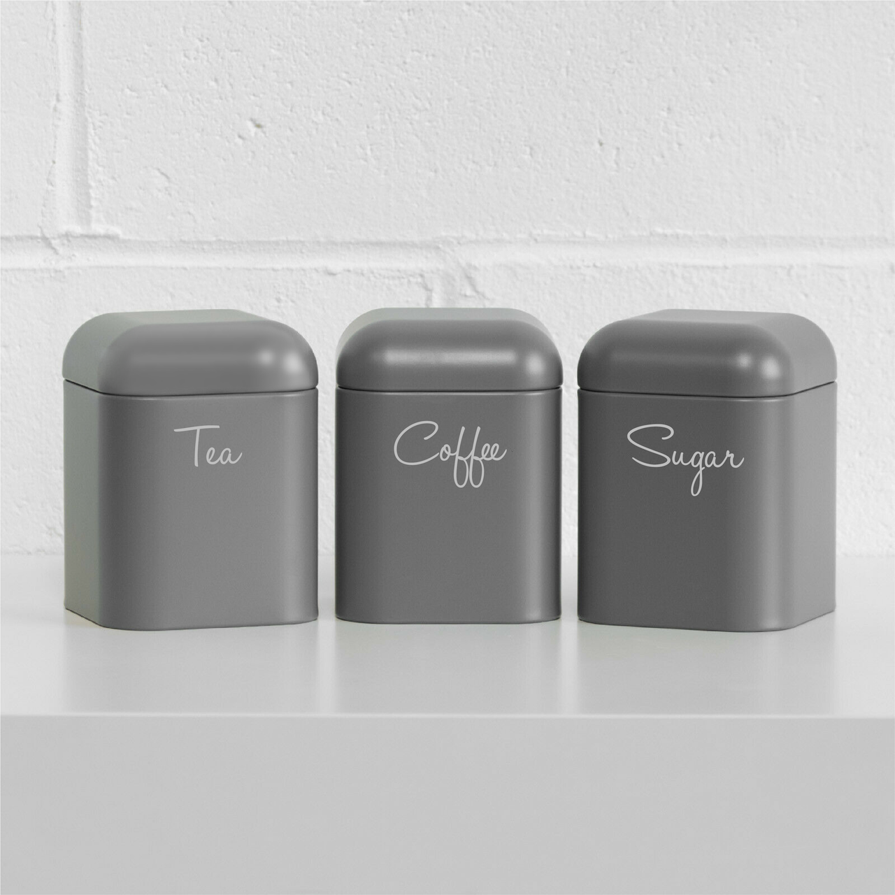 TEA COFFEE SUGAR - Kitchen Decals (Type 1)
