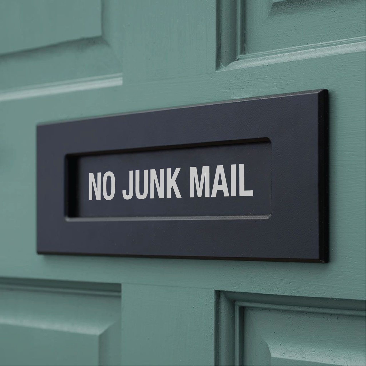 NO JUNK MAIL - Letter Box Decal