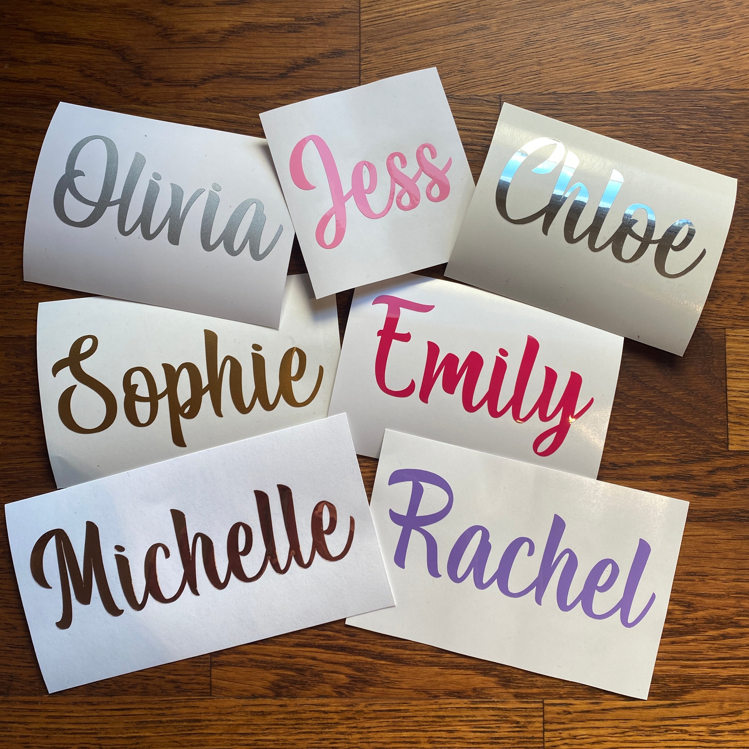 Personalized Name Decals Custom Name Wall Decals | Tempaper & Co.