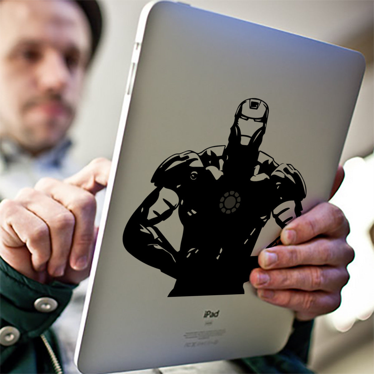 Iron Man iPad Decal
