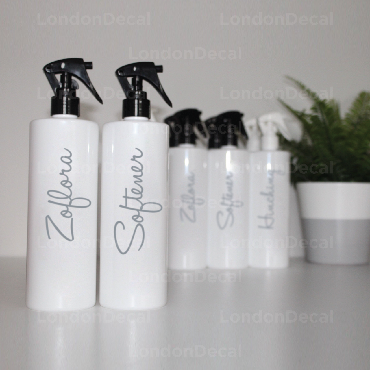 ZOFLORA AND SOFTENER - Mrs Hinch inspired spray bottle decals