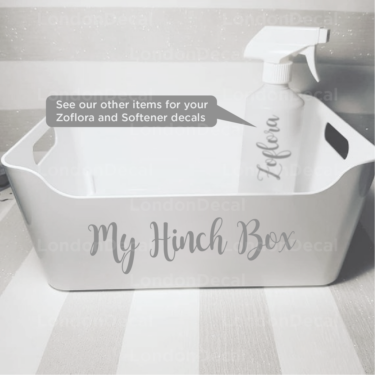 MY HINCH BOX - Mrs Hinch inspired decal (Type 3)