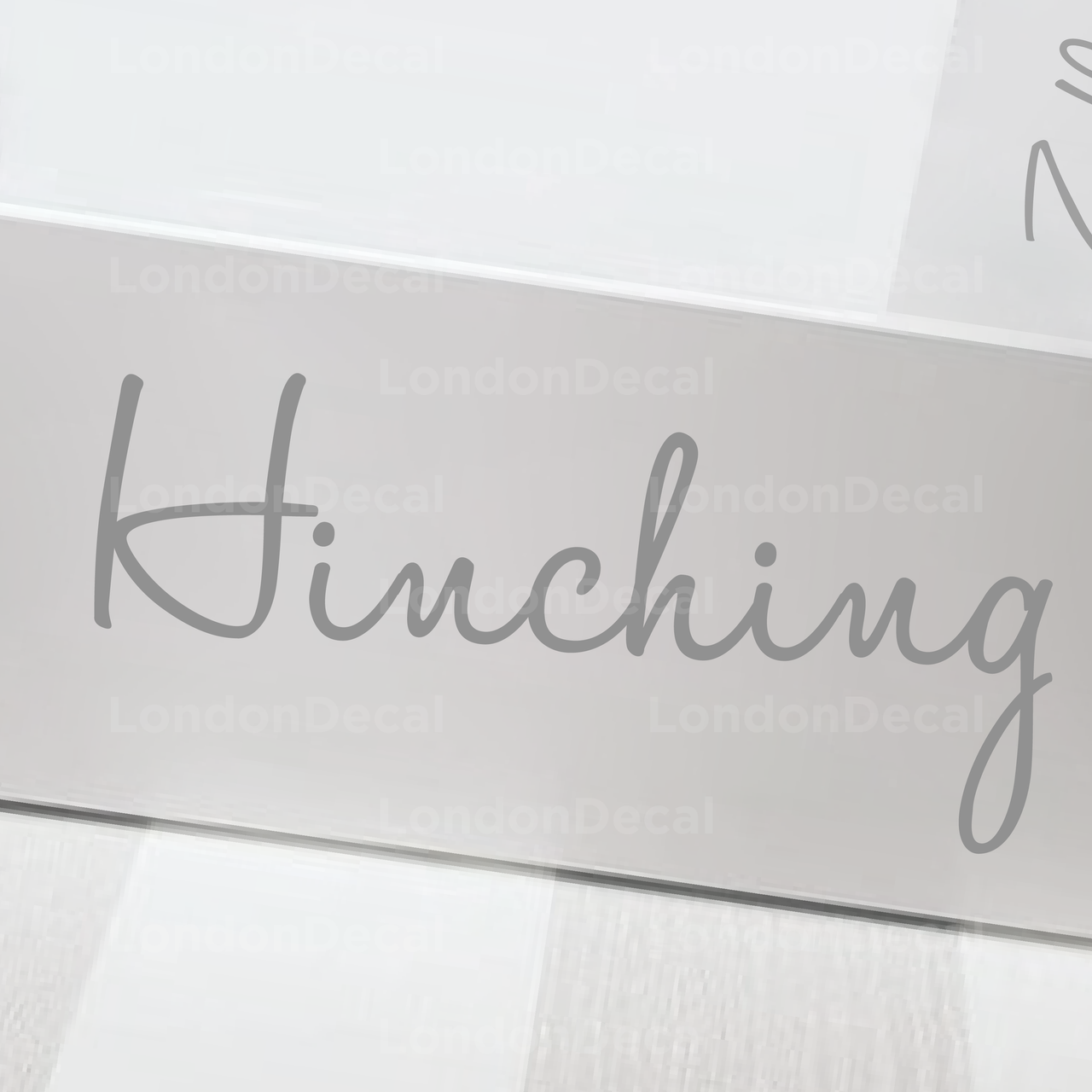 HINCHING - Mrs Hinch Inspired Decals