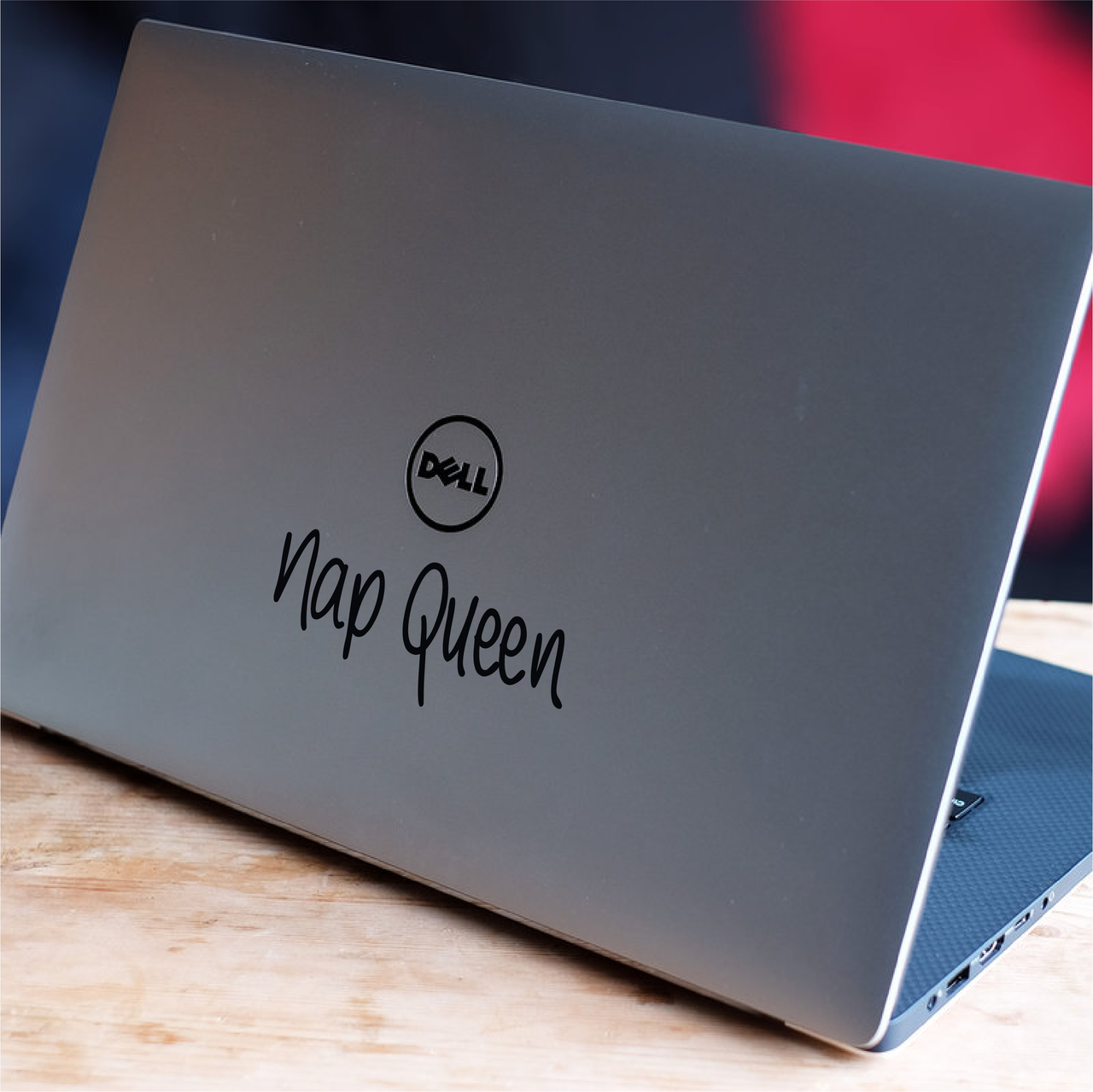 Nap Queen Laptop Decal
