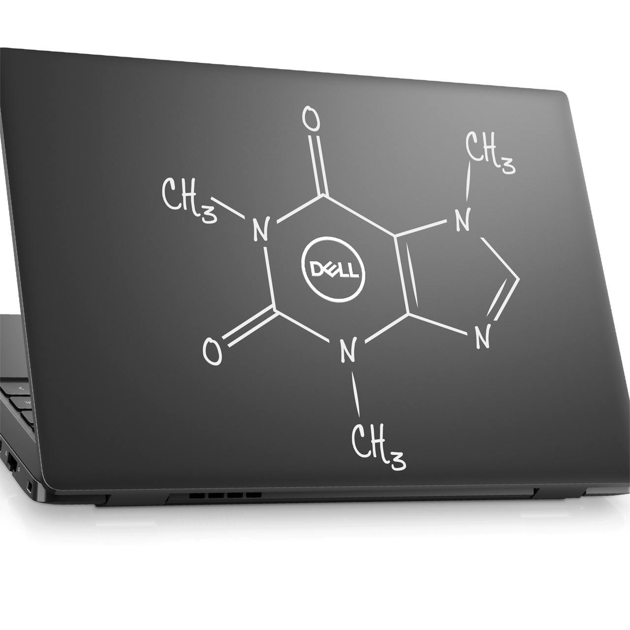 Coffee Chemical Formula Laptop Decal