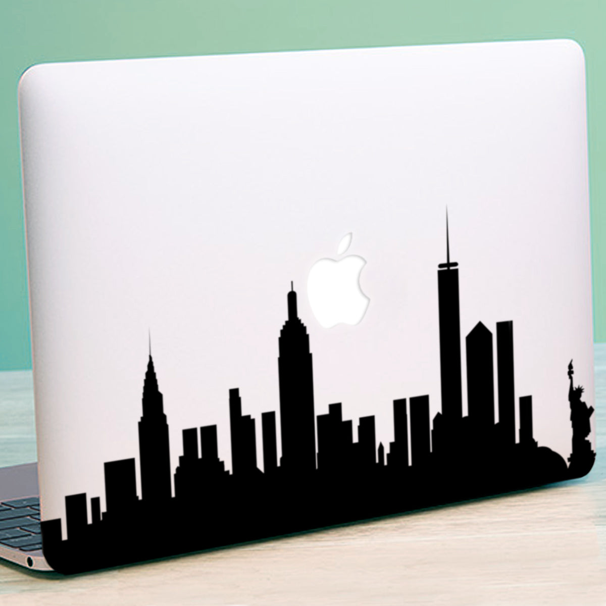 New York Skyline Macbook Decal