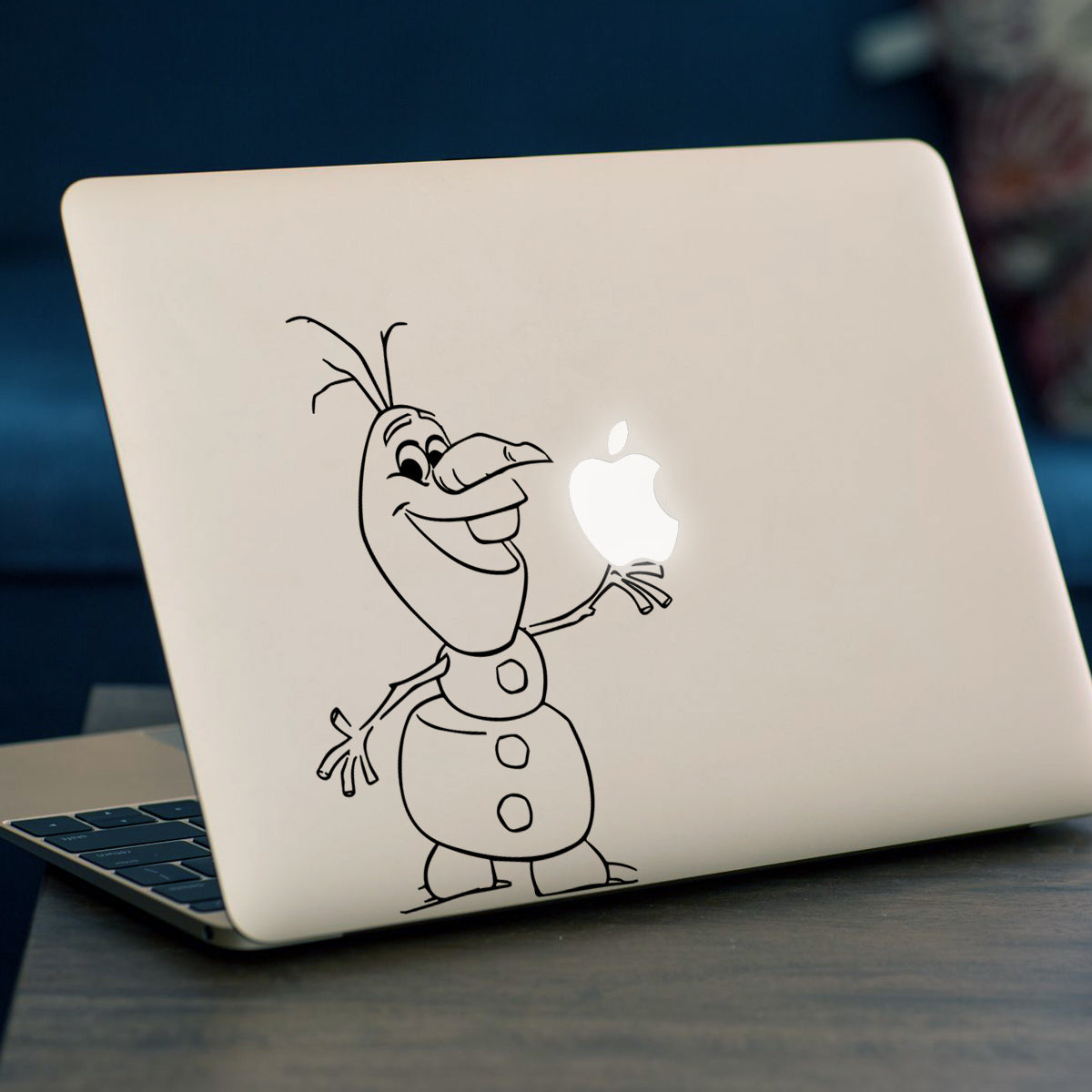 Olaf Frozen Macbook Decal