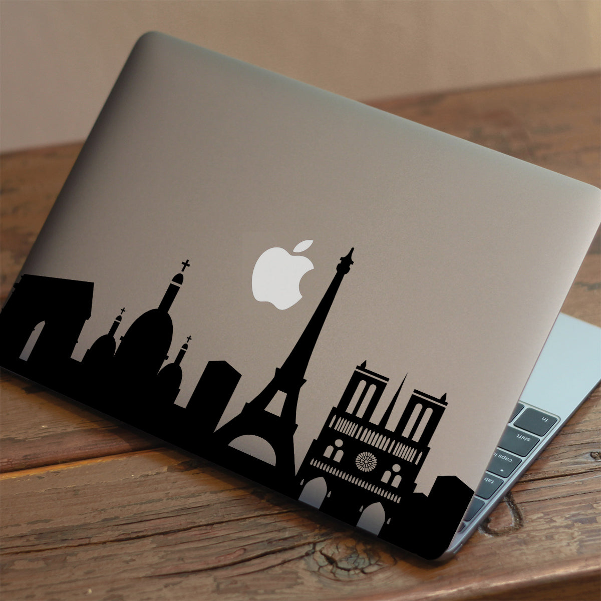 Paris Skyline Macbook Decal