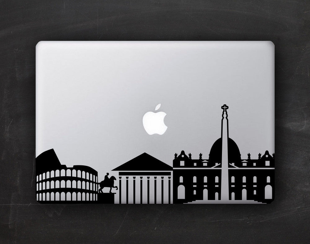 Rome Skyline Macbook Decal