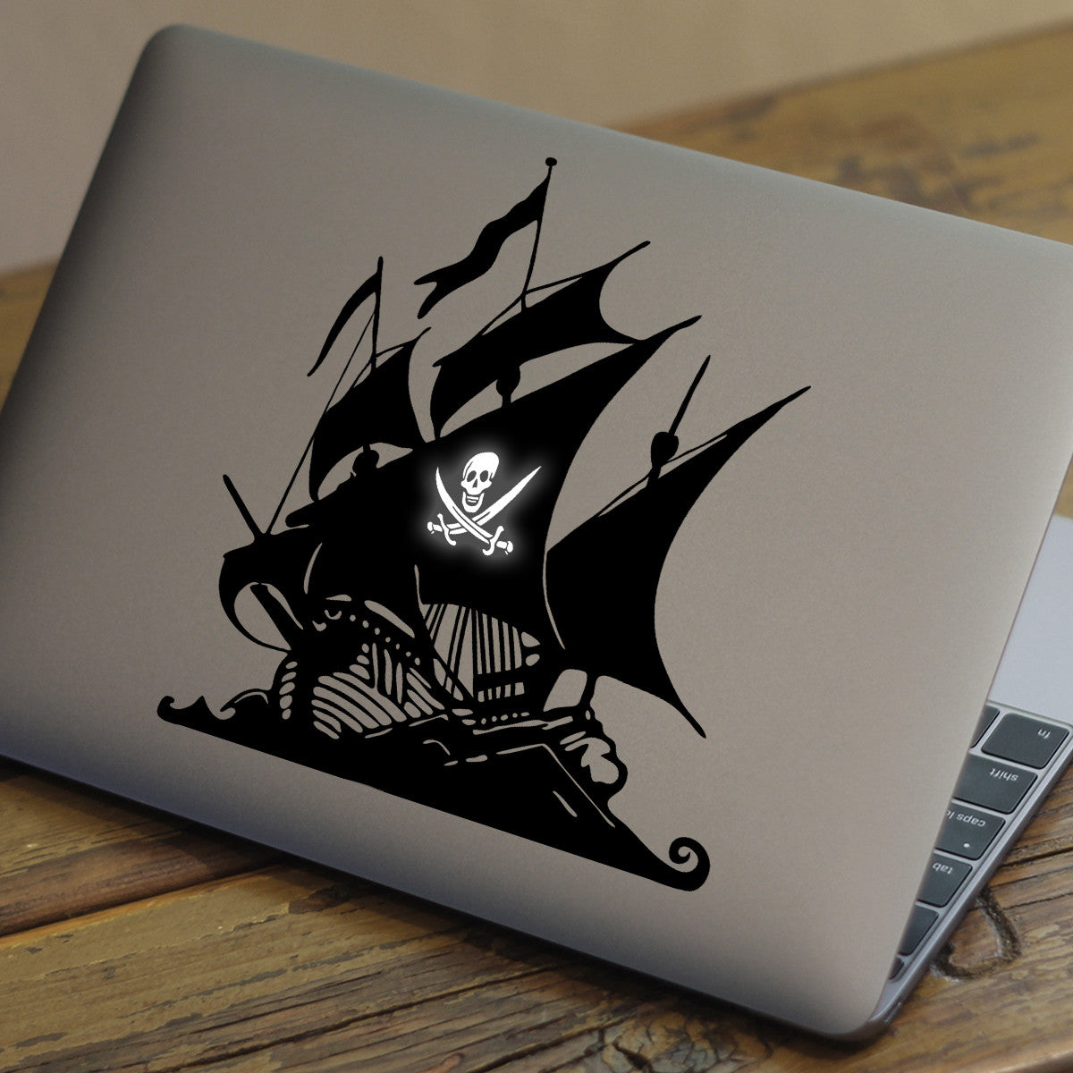 Pirate Ship Macbook Decal