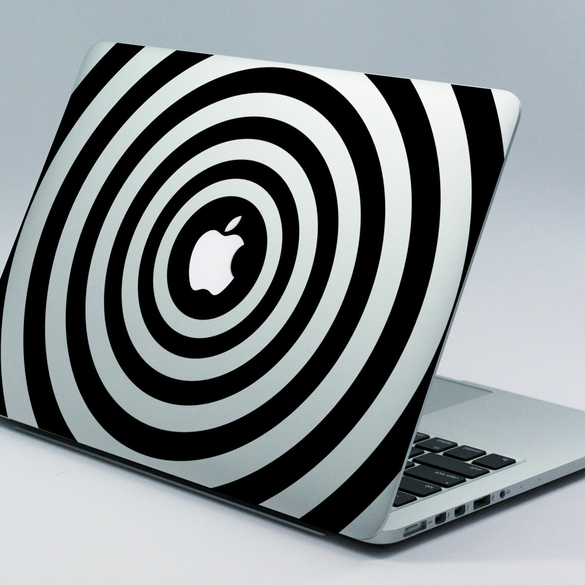 Tunnel illusion Macbook Decal