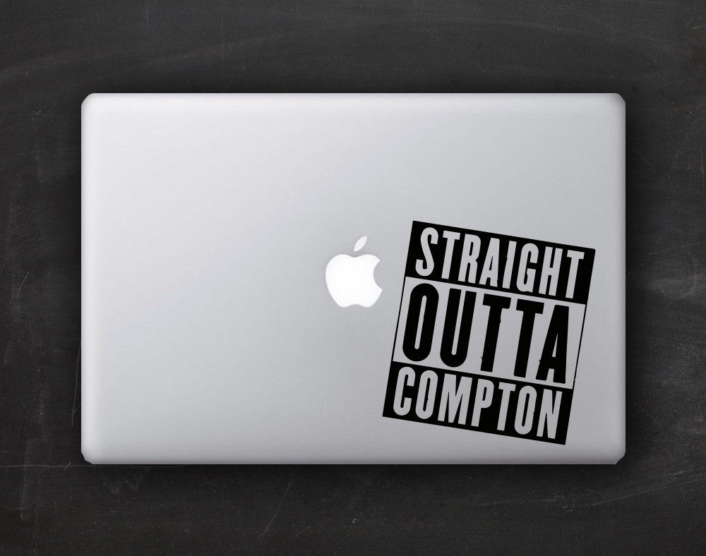 Straight Outta Compton Macbook Decal
