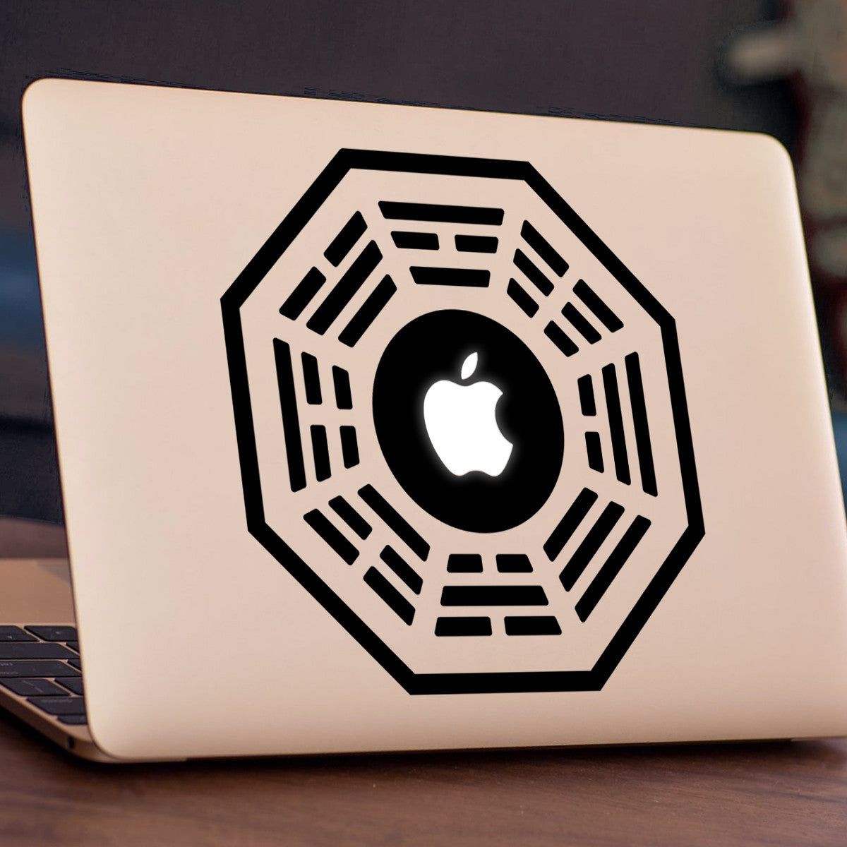 Dharma Initiative Macbook Decal