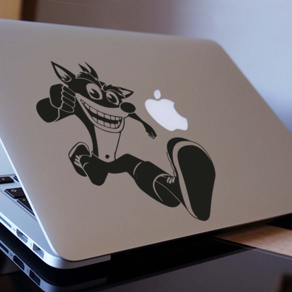 Crash Bandicoot Macbook Decal