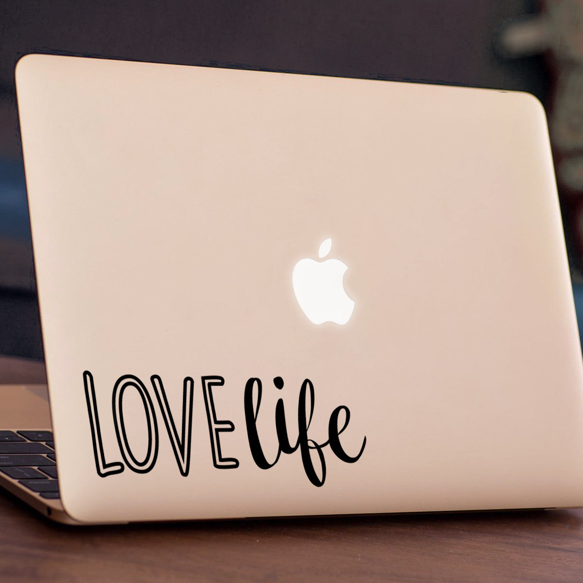 Love Life Macbook Decal