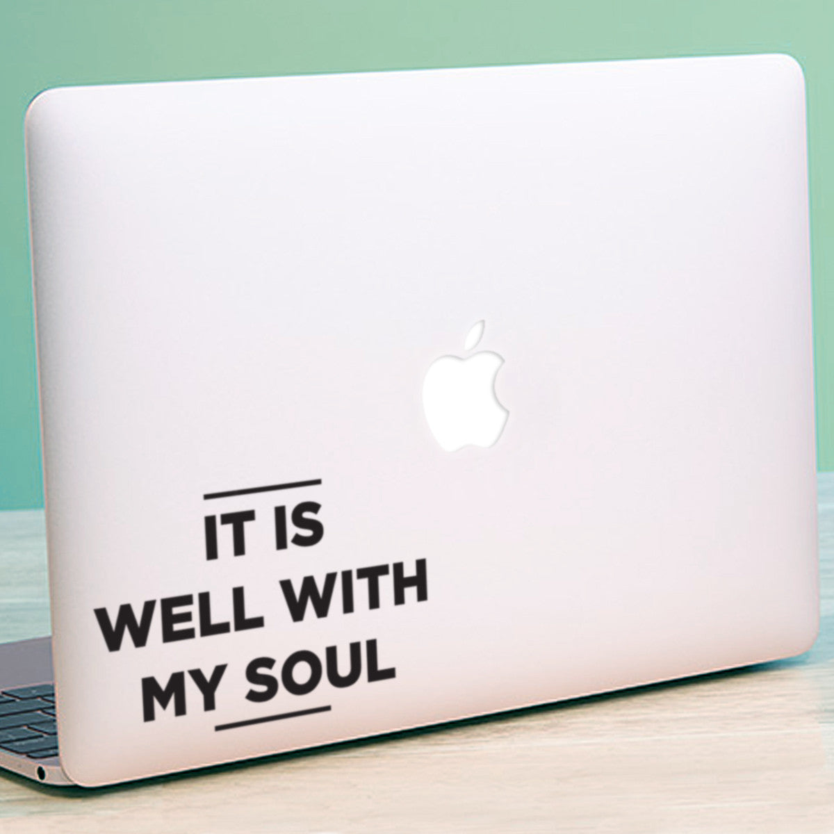 It is well with my Soul Macbook Decal