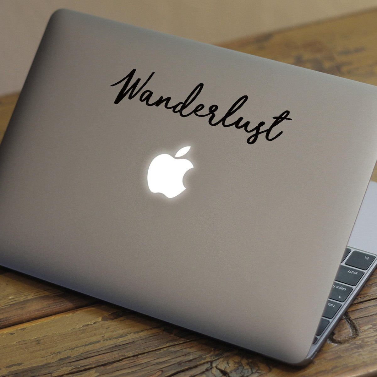 Wanderlust Macbook Decal