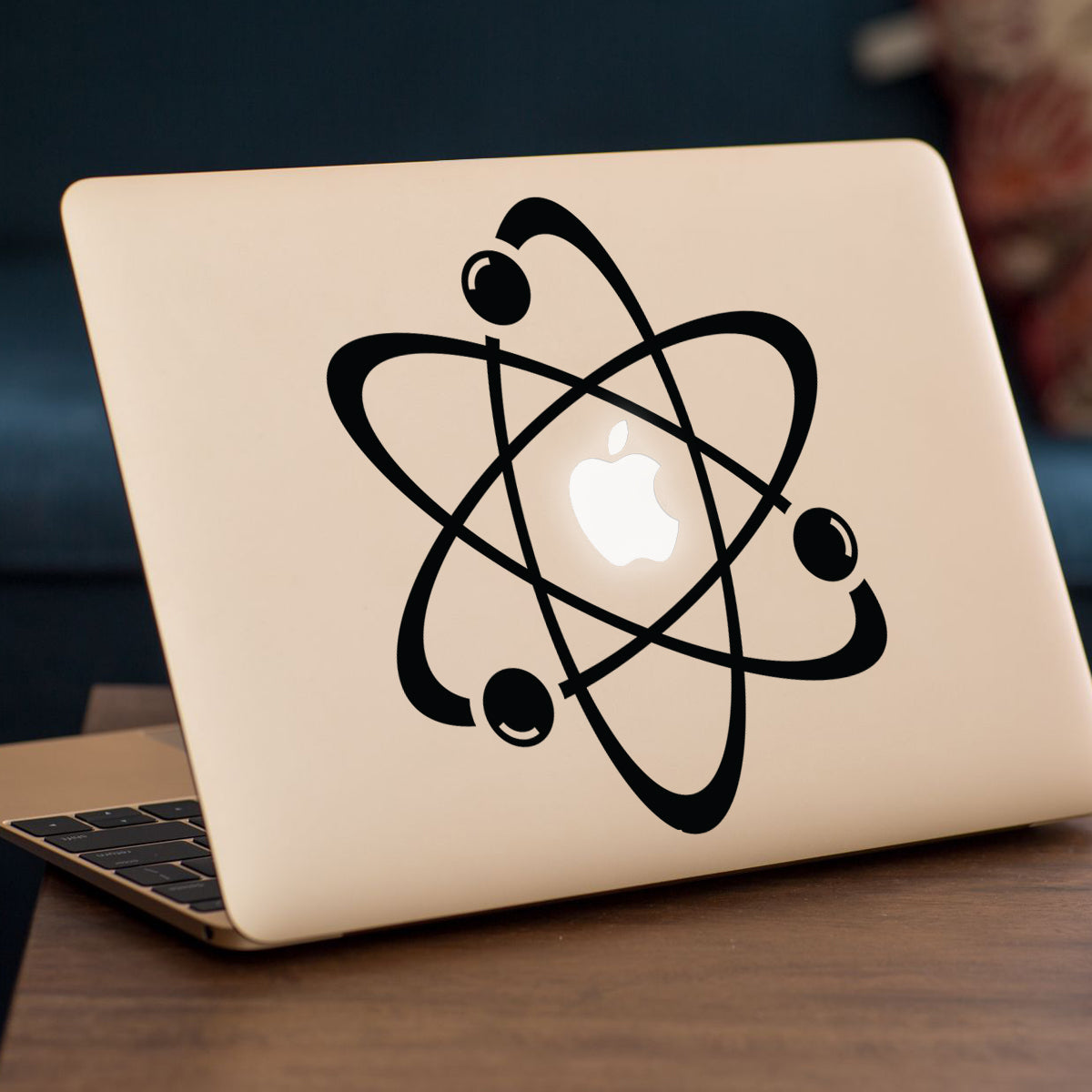 Big Bang Atom Macbook Decal