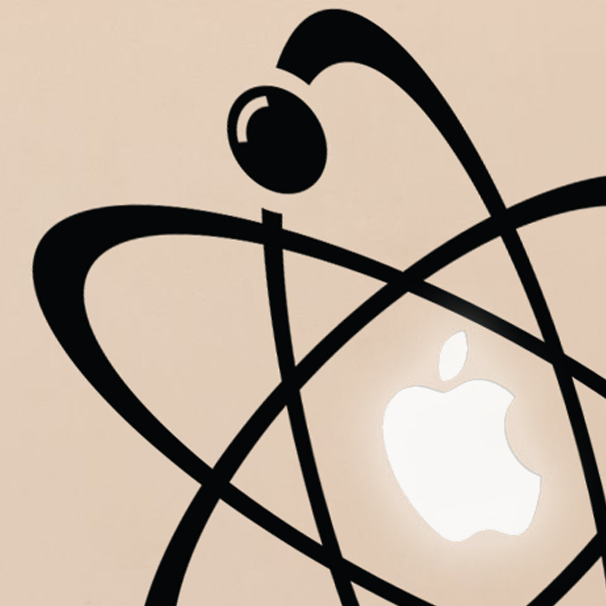Big Bang Atom Macbook Decal