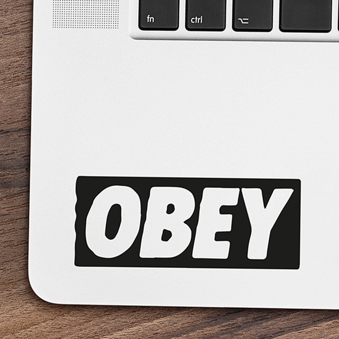 Anonymous OBEY Macbook Decal