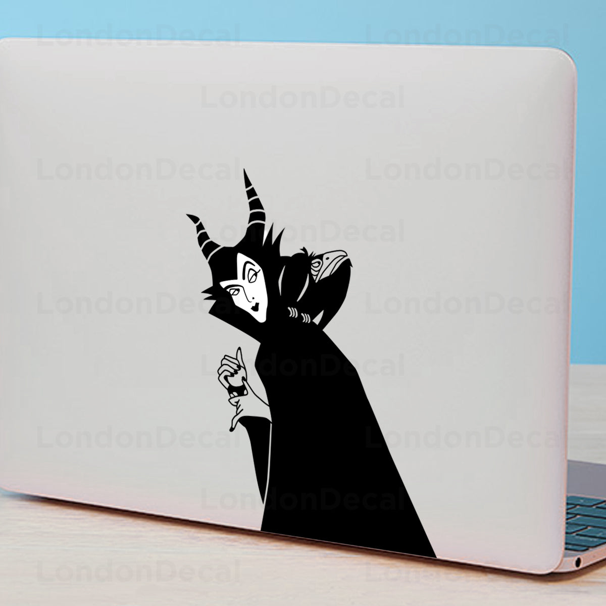 Maleficent Macbook Decal