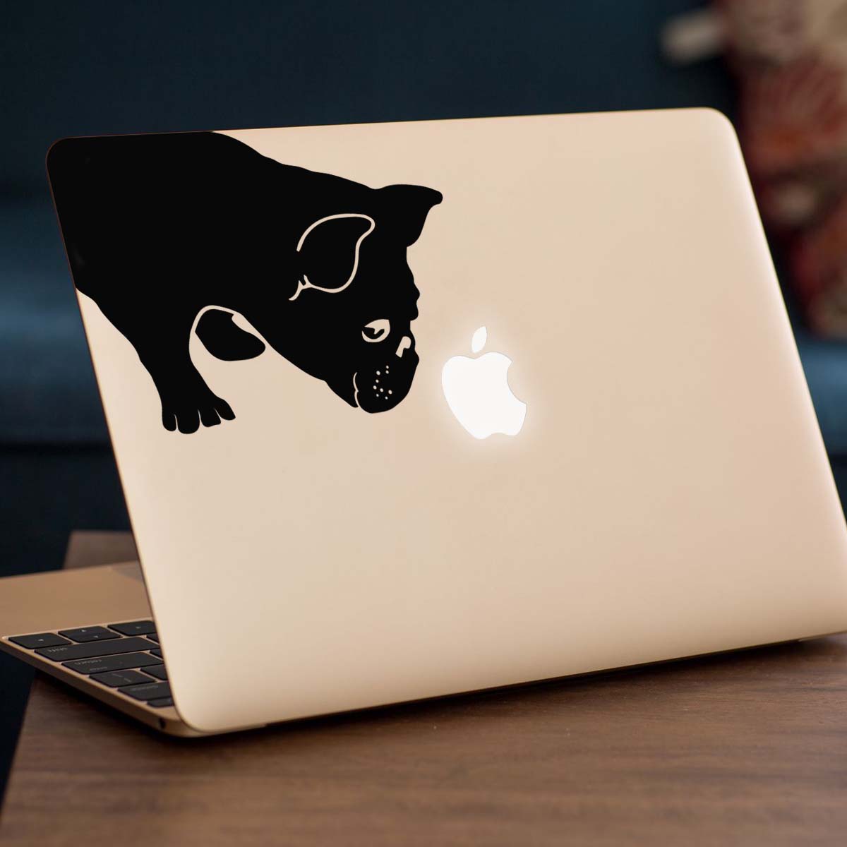 French Bulldog Macbook Decal