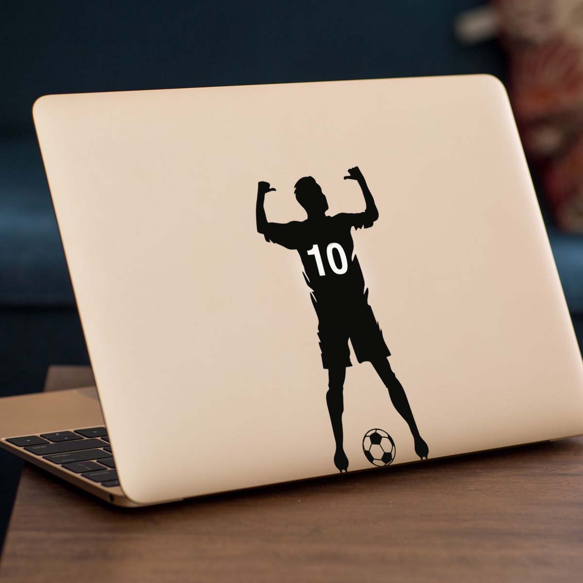 Footballer MacBook Decal