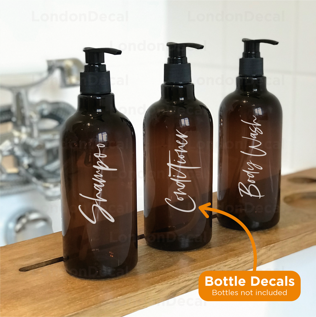 Custom - 'Any Word' Bottle Decal (Type 2)