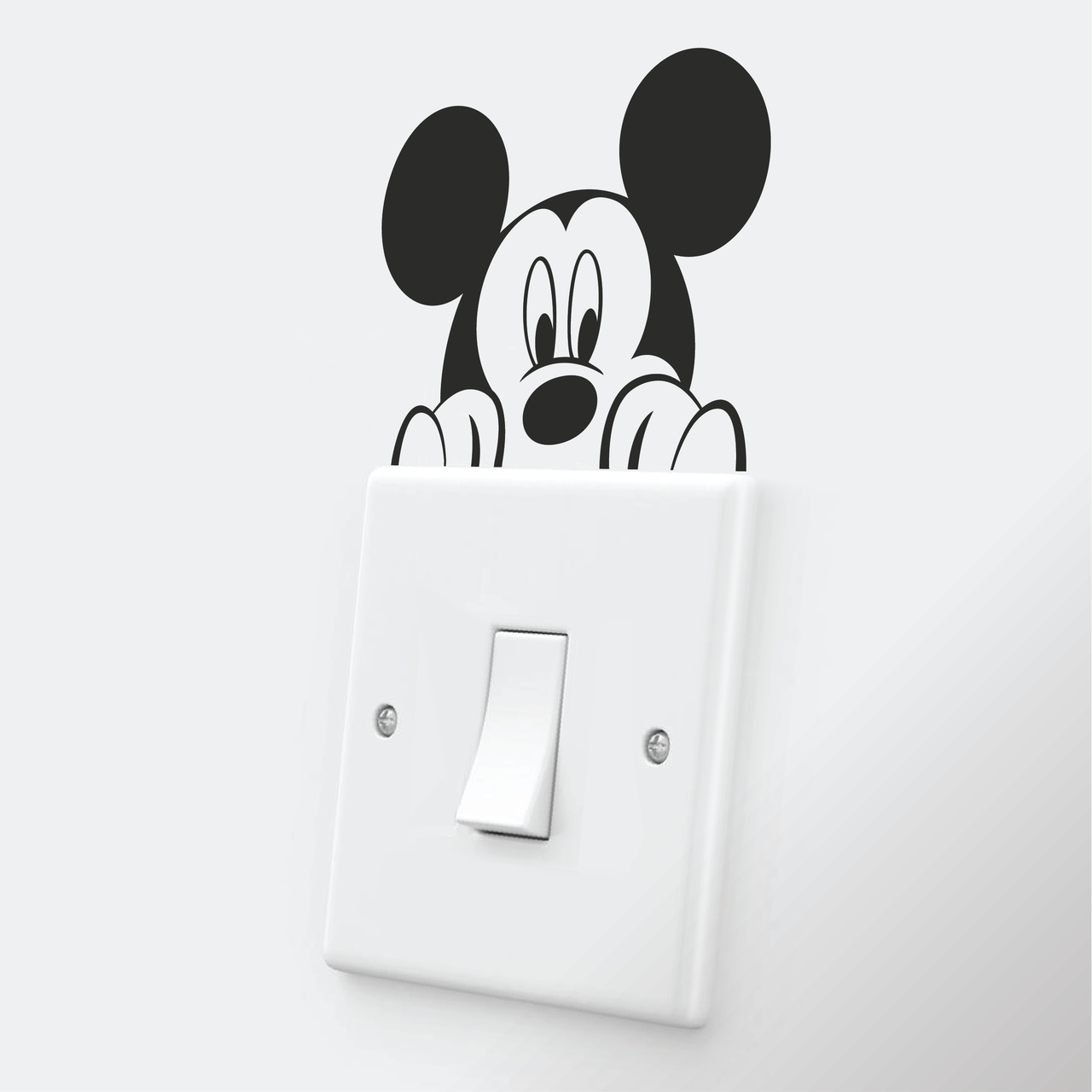 Mickey Mouse Light Switch Wall Decal