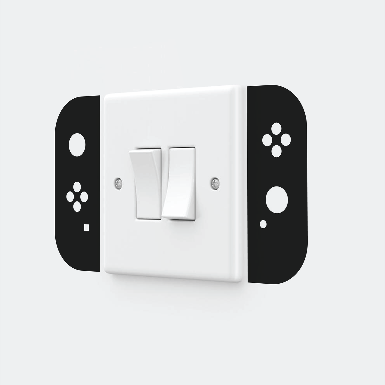 Gaming Light Switch Controller Wall Decal