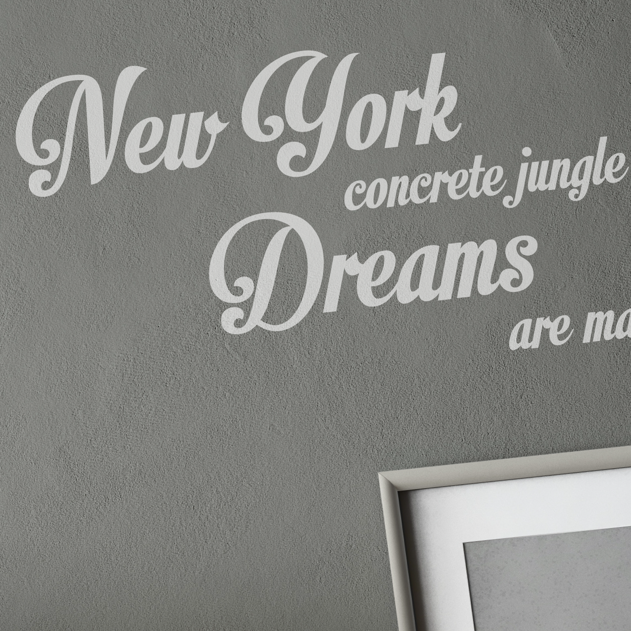 New York Dreams Wall Decal