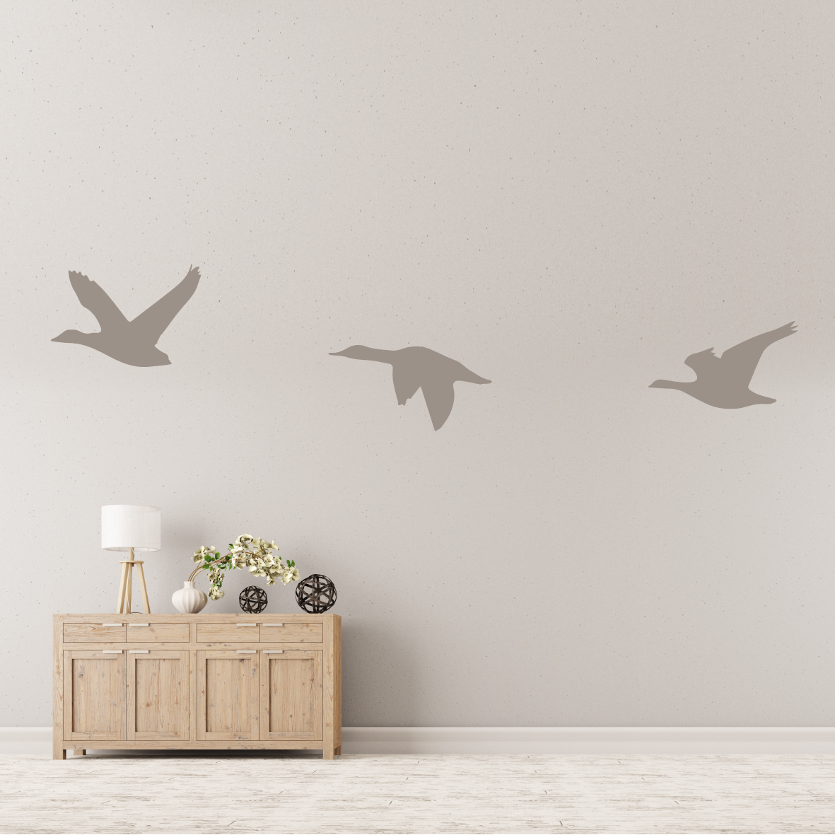 Flying Geese Wall Decal