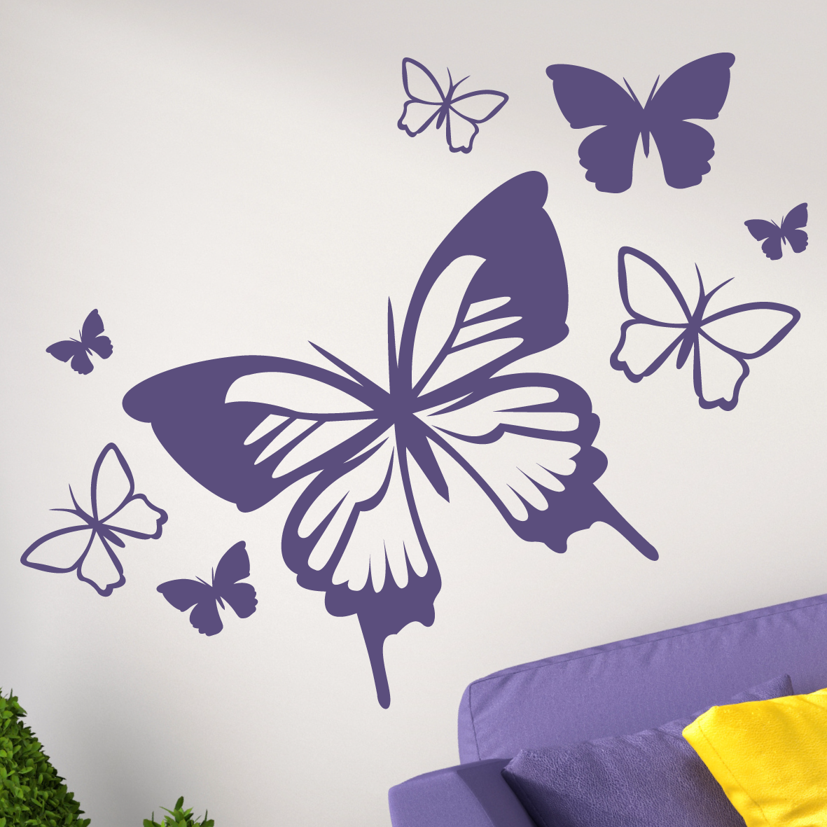 Butterflies Wall Decal