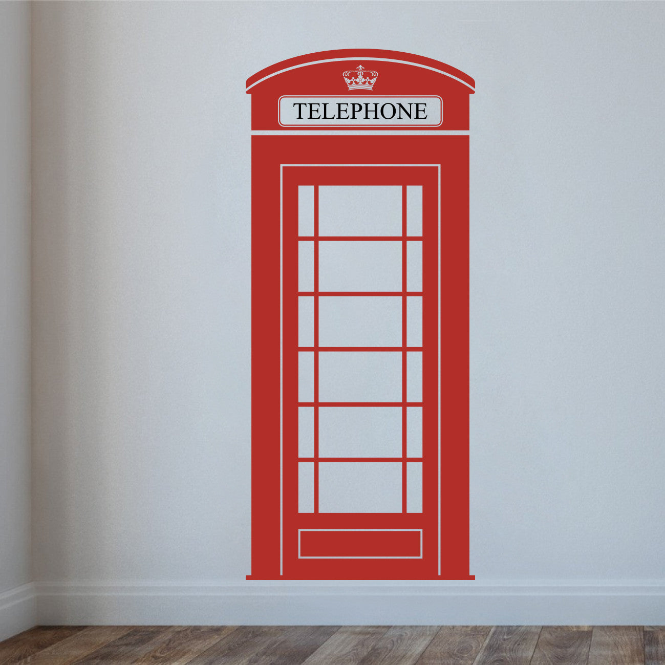 London Phone Box Wall Vinyl Decal Sticker - LondonDecal