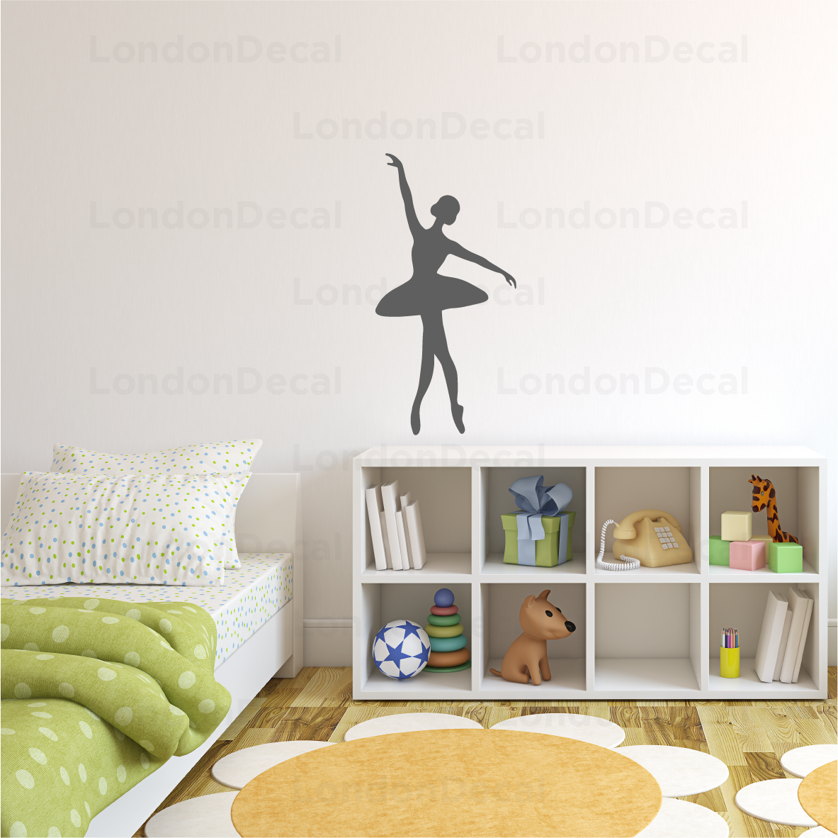 Ballerina Wall Decal - Type 3